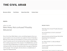 Tablet Screenshot of civilarab.com